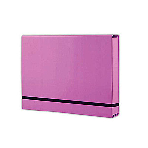 Folder A4 na gumce, liliowy