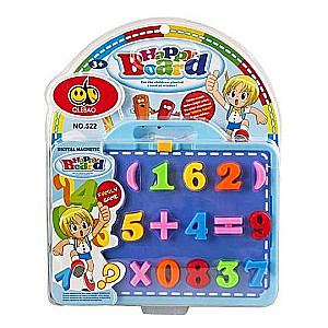 Magnetic Board with Numbers: Learning to Count