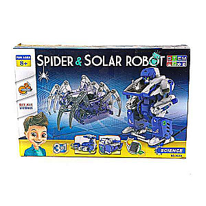 Solar Powered Transformer Robot 3-in-1