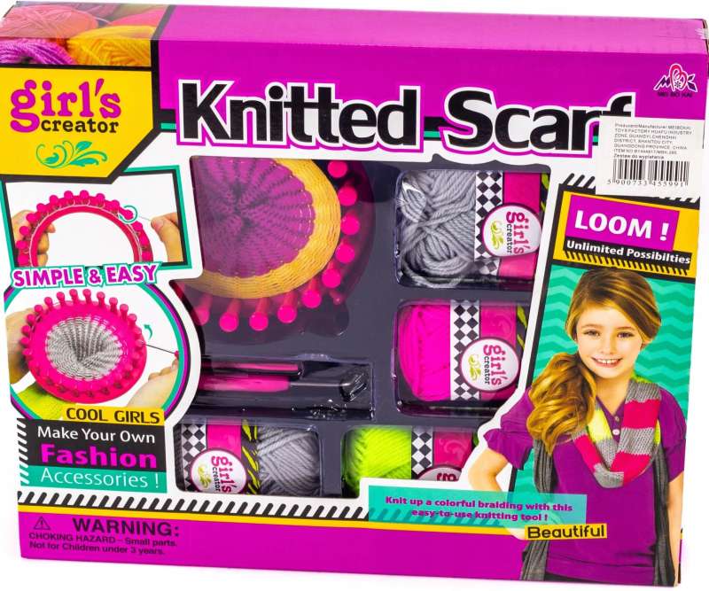 Midex Crochet Kit: Creative Scarf Weaving