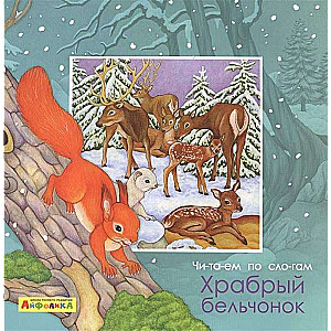 Czytamy sylabami. Odważny wiewiórek