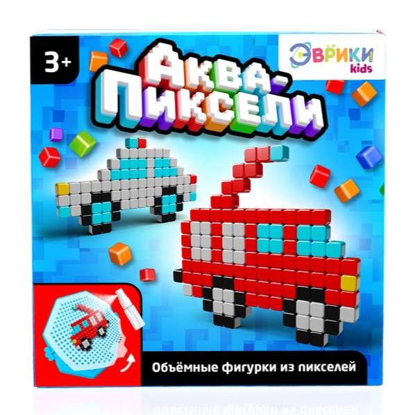 Набор для творчества - Аквапиксели "Транспорт"