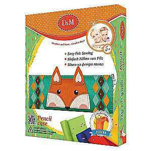 Felt Fox Pencil Case Kit