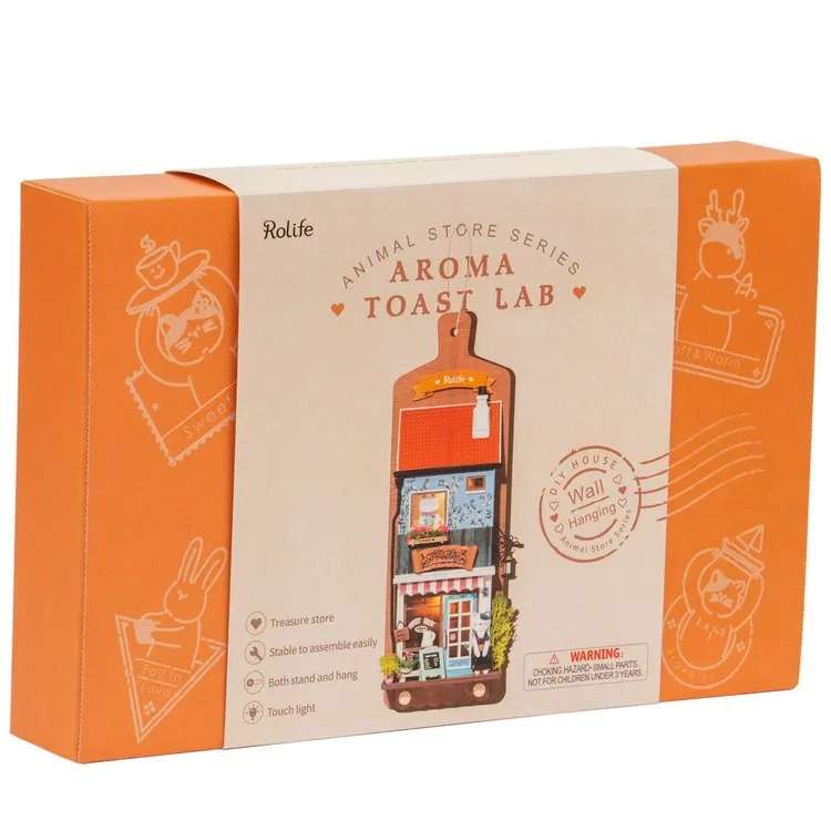 3D składana miniatura ROBOTIME - Aroma Toast Lab