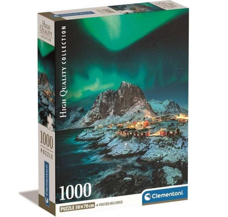 Puzzle 1000 Clementoni: Wyspy Lofotów