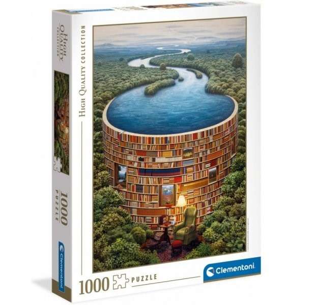 Puzzle 1000 Clementoni: Bibliodame