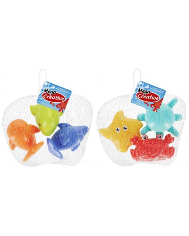 Bathtime Toy - Sea Creatures, 3 pcs, mix
