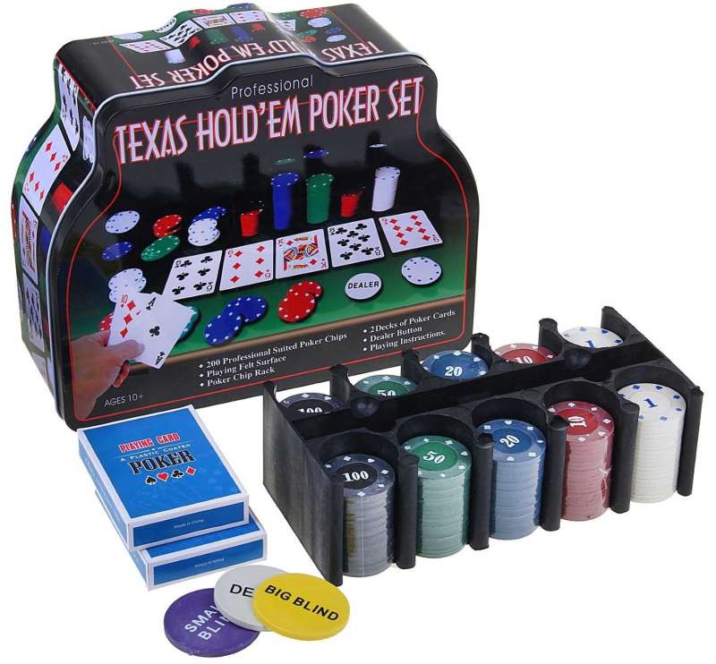 Komplekt - Poker, 200 žetooni