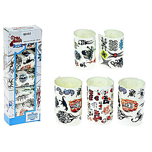 Tattoo - Set of Disposable Stickers
