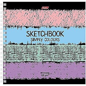 Sketchbook - Simply Colours, A5