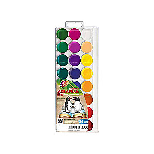 Watercolor - Zoo, 24 colors, without brush