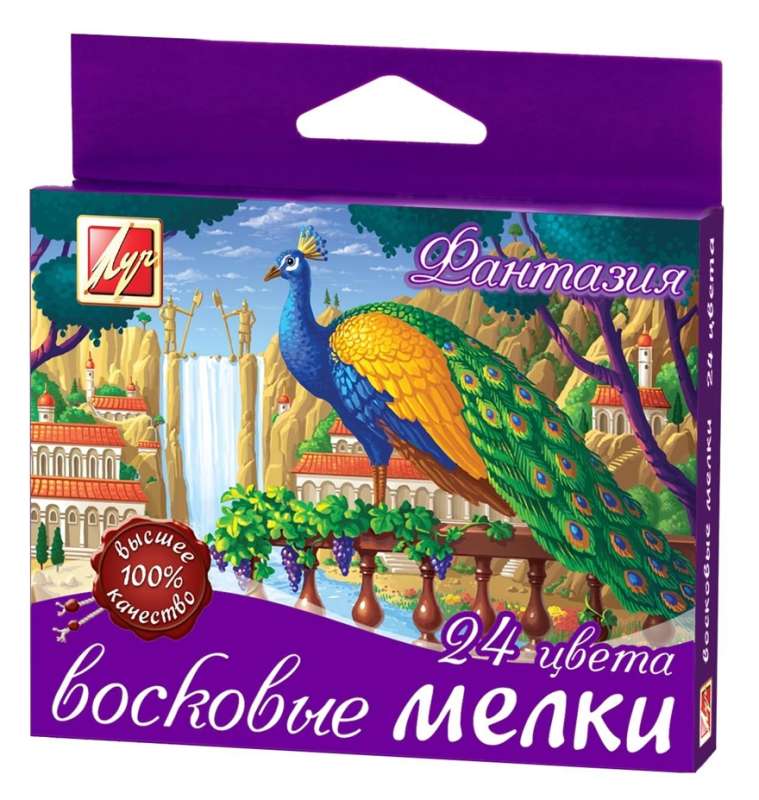 Vaska krītiņi - Fantāzija, 24 krāsas, dažādībā