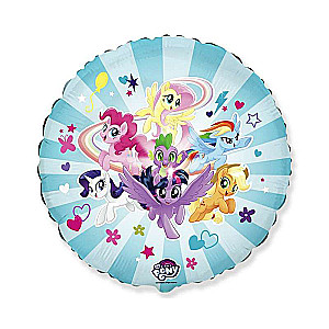 Balon foliowy 18 - My little Pony Team