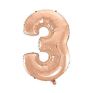 Folijas balons 45 - Cipars 3