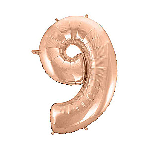 Folijas balons 45 - Cipars 9