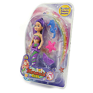 Doll - Mermaid with accessories, mix