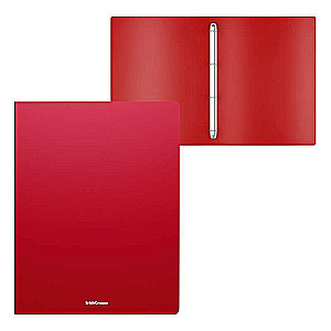 A4 Folder with 4 Rings, Matt Classic, 24mm, Red