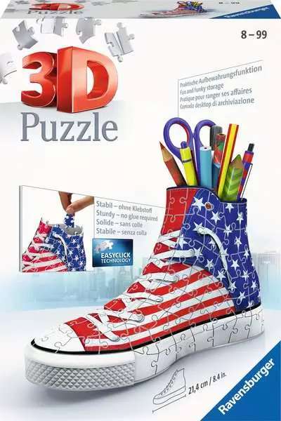 3D пазл - Подставка для карандашей в американском стиле