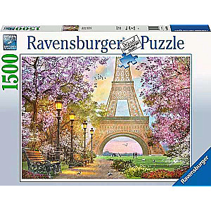Puzzle 1500 - Romantyczny Paryż