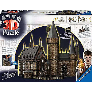 3D пазл - Harry Potter Hogward Castle Night