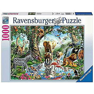 Puzzle 1000 - Zwierzęta dżungli