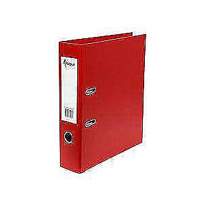 A4-Ordner mit 2 Ringen 25mm rot
