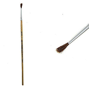 Round Pony Brush No. 1 Wooden Handle