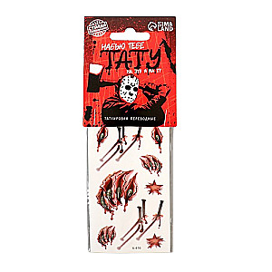 Carnival accessory-tattoo - Wounds