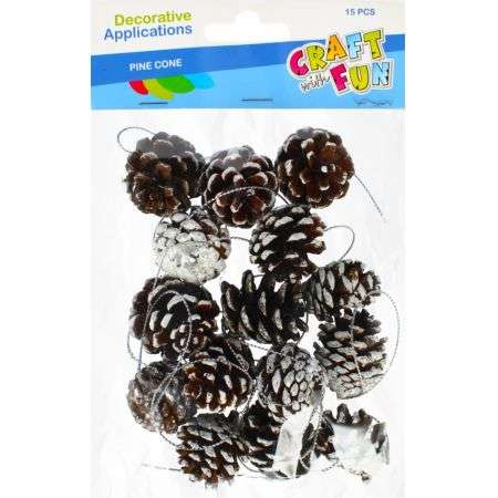 Dekors - 3cm, 15 gab. Čiekuri