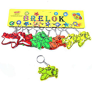 Keychain-reflector - Airplane, mix