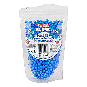 Styrofoam beads, blue 200ml