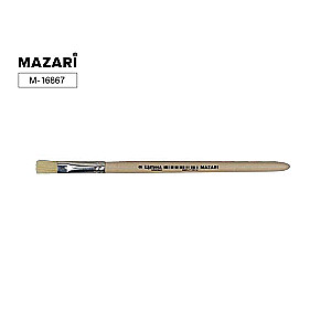 Art Brush, Bristle, No. 8, Flat