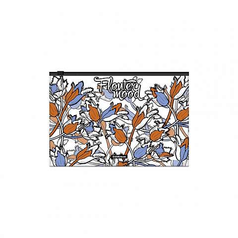 Zip bag plastic ErichKrause® Tulips, B5