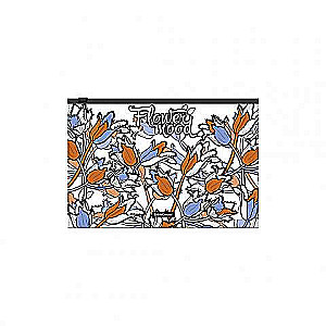 Zip bag plastic ErichKrause® Tulips, B5