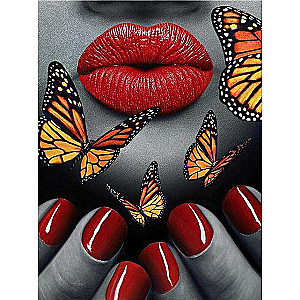 Diamond Mosaic 30x40 cm Red Mood, 26 colors, level 4