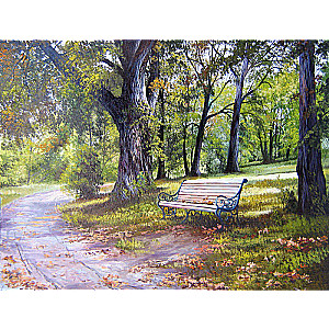 Paint by Numbers 40x50 cm Park, 24 colors, cut 4