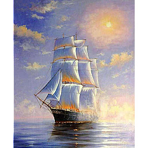 Numbered Paintings 40x50 cm Brigantina, 24 colors, urv. 4