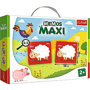 Board Game - Memos maxi. Domestic Animals