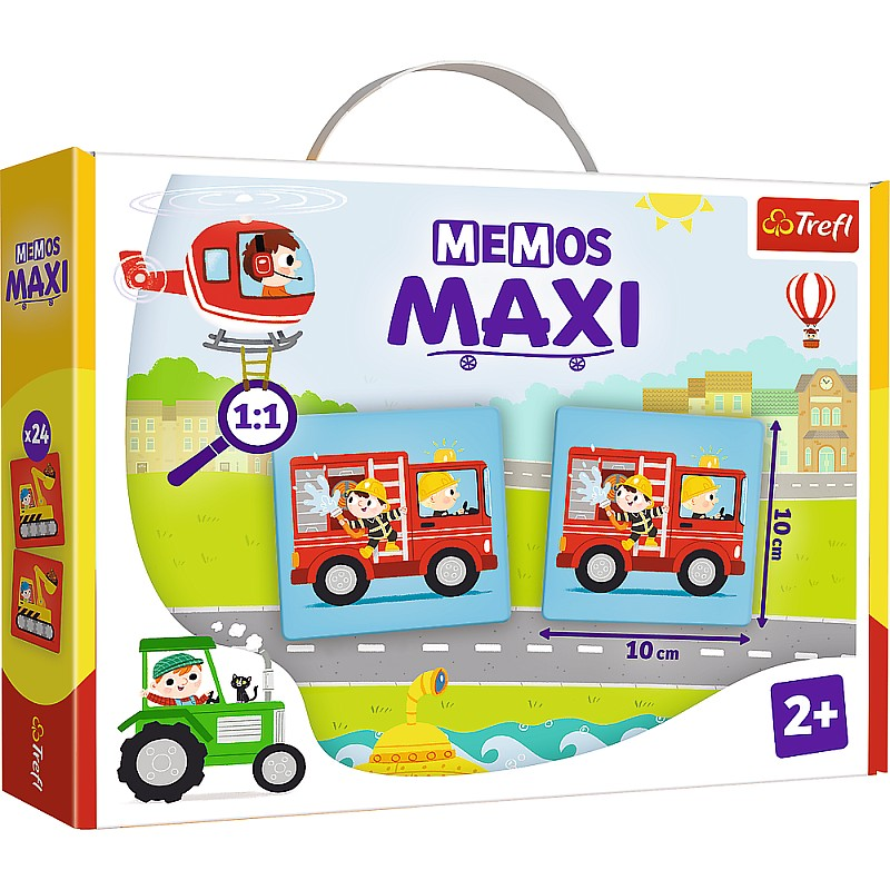 Board Game - Memos maxi. Transport