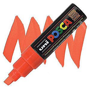 Ūdens bāzes marķieris UNI Posca PC-8K oranžs