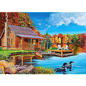 Diamond Mosaic 30x40 cm Beautiful Autumn, 26 colors, cut 4