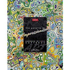 Тетрадь 96л А5ф клетка  - Impressionism