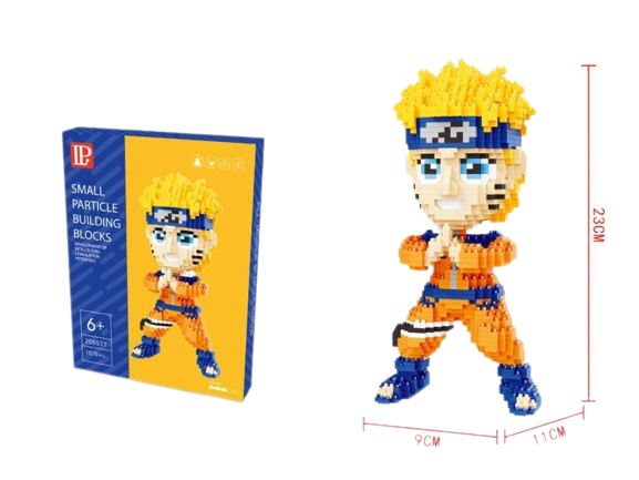 3D mozaikos konstruktorius LP. Naruto, 1570 det.