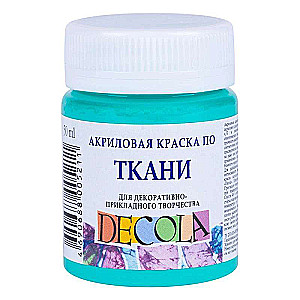 Farba akrylowa do tkanin 50 ml Miętowa