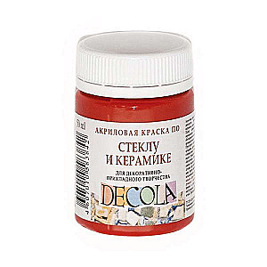 Akrilinė dažai 50 ml Raudona