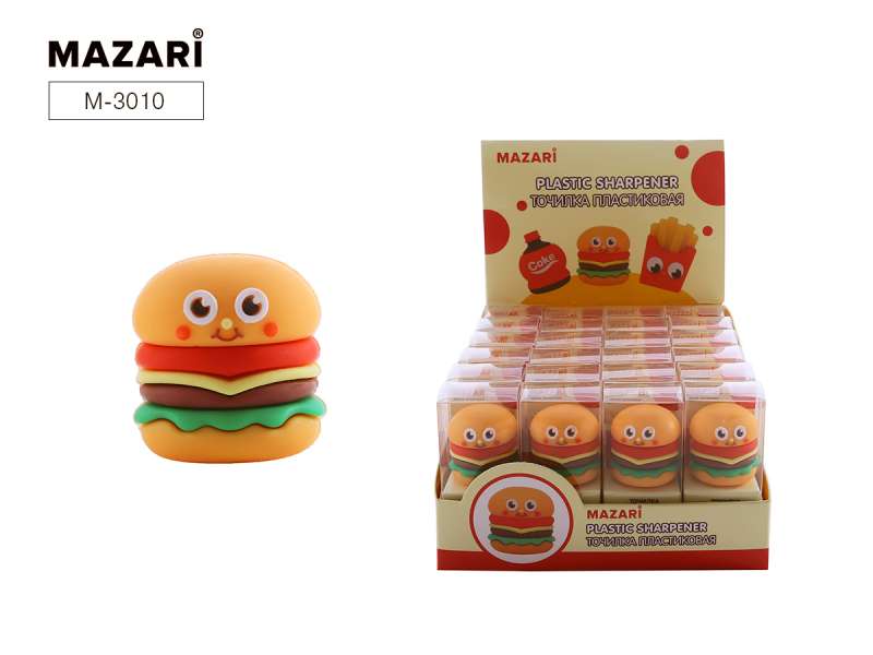 Temperówka plastikowa BURGER