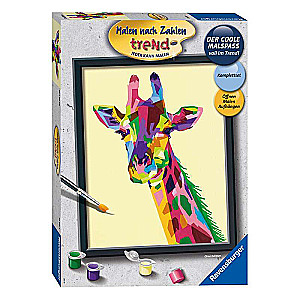 Paint by Numbers 30 x 24cm Giraffe