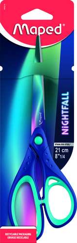 MAPED Nightfall Teens Scissors 21cm