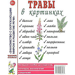 Herbs in Pictures. A Visual Aid for Speech Therapists, Educators, Caregivers, and Parents