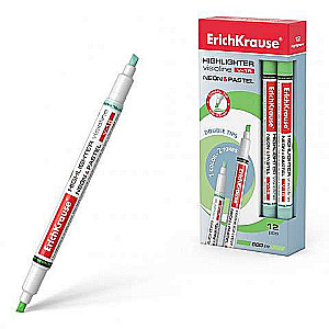 Highlighter ErichKrause® Visioline V-16 Neon+Pastel, ink color green